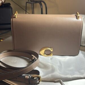 Coach BANDIT NWOT Elevated Luxe Leather Handbag  smoke-free environment